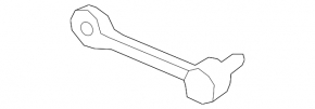 Upper control arm, rear right, front, BMW X5 X6 E70 E71 07-13