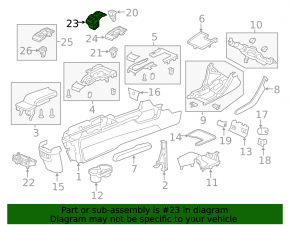 Button P Parking Honda Civic X FC 16-19