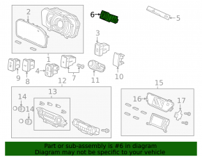 ECON Button Honda CRV 12-16