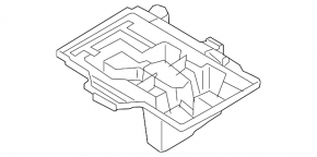 Battery tray for Hyundai Tucson 19-21 2.0, 2.4