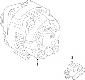 Generator Hyundai Elantra 21- 2.0