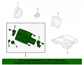 Honda CRV 12-14 Radio Tape Scratch