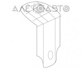 Front center right wing bracket VW Atlas 18-20 prerest OEM