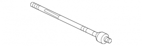 Steering rod right Mitsubishi Galant 04-12