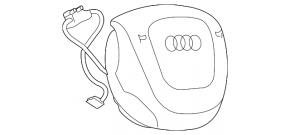 Airbag in steering wheel driver Audi Q7 4L 10-15