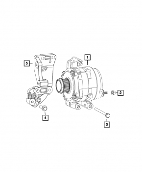 Generator Jeep Compass 17-2.4