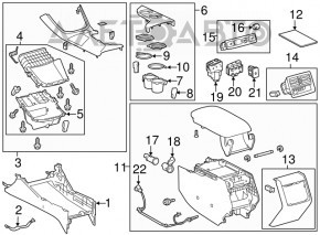 Seat Heating Control Toyota Avalon 13-18