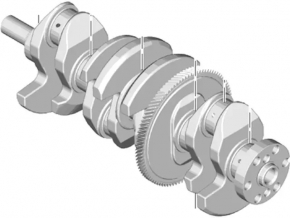 Crankshaft Ford Fusion mk5 13-20 2.5