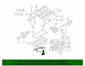 Engine Oil Level Sensor BMW X5 E70 07-13 3.0
