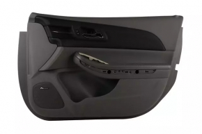 Door trim card front right Chevrolet Malibu 13-15 under Pioneer, leather black