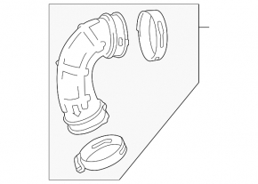 Chevrolet Volt 11-15 Air Duct