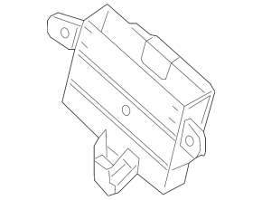 Bracket for the control unit of the towing hitch, hook Audi E-Tron 19-23