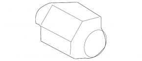 Wheel nut d21 M12x1.5 Kia Optima 11-16 type 2