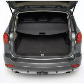 Subaru b9 Tribeca trunk curtain black, needs cleaning, scratches, dented