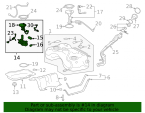 Fuel pump petrol pump Toyota Rav4 19- hybrid
