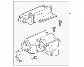Projection on the windshield Toyota Venza 21-