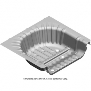 Trunk trough Chevrolet Malibu 16-23 graphite