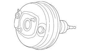 Audi Q5 8R 09-17 vacuum booster