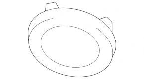 Right fog light frame for Audi A5 08-12