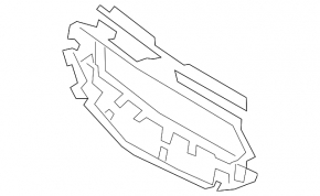 Upper radiator duct for Mercedes X247 GLB 20-26 M260