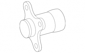 Starter-generator flange Mercedes W167 GLE 450 20-23