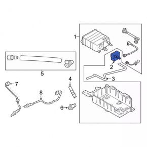 Absorber valve Ford Explorer 20-
