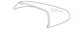 Left side mirror cover for Ford Edge 2021-2024