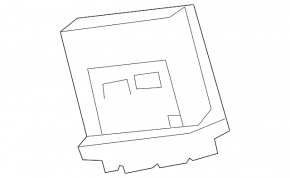 KEYLESS ENTRY CONTROL MODULE Chevrolet Volt 11-12