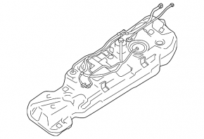 Fuel Tank Infiniti JX35 QX60 14-17 Hybrid