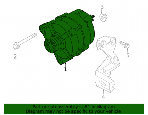 Generator Nissan Versa Note 13-19 1.6