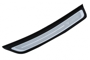 Door sill outer rear right Cadillac CTS 14 - chrome, worn