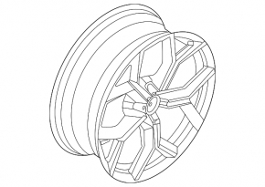 Wheel disk R19 BMW X3 G01 18-21 type 1