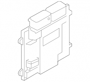 Block ECU engine computer Hyundai Sonata 15-16 2.4 sport