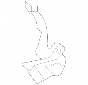 Hood hinge right Lexus ES300 ES330