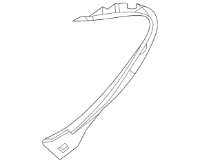Headlight seal front left VW Passat 20-22
