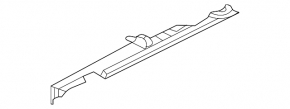 Seal wing hood-wing right Infiniti QX50 19-20