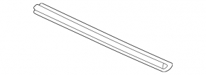 Upper windshield molding Lexus LX 98-07