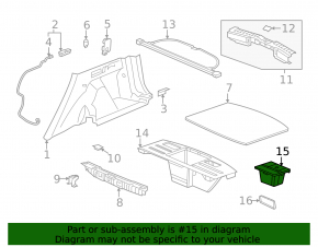 Honda CRV 20-22 hybrid trunk lid