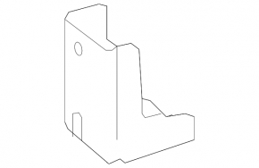 TV Upper Bar Bracket Right Mercedes C-class W205 15-21