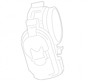 Throttle body Mercedes GLS-class X166 15-19 3.0
