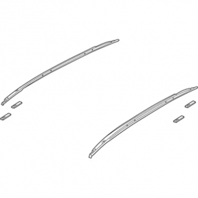 Roof rail right Ford Escape MK3 13-19 gray