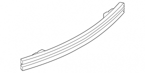 Rear Bumper Reinforcement Ford Mustang mk6 15-