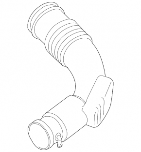 Air duct Audi Q7 4L 10-15