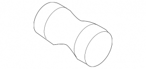 Coolant temperature sensor housing Audi Q5 80A 18-25