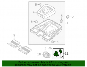 Air duct connector Audi Q8 19-25 3.0T MHEV to the turbine