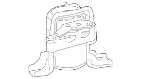 Engine mount right Toyota Rav4 13-18
