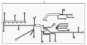 BMW X5 E70 07-13 3.0 Engine Wiring Module 1