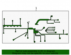 BMW X5 E70 07-13 3.0 Engine Wiring Module 1