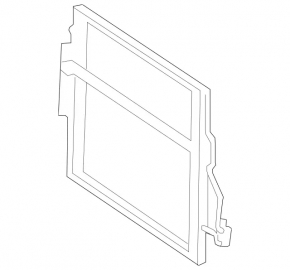 Mercedes S-Class W221 S550 Air Conditioning Radiator Condenser