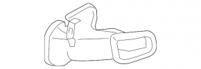 Kia Niro 17-22 HEV Cooling Duct Intake Type 2